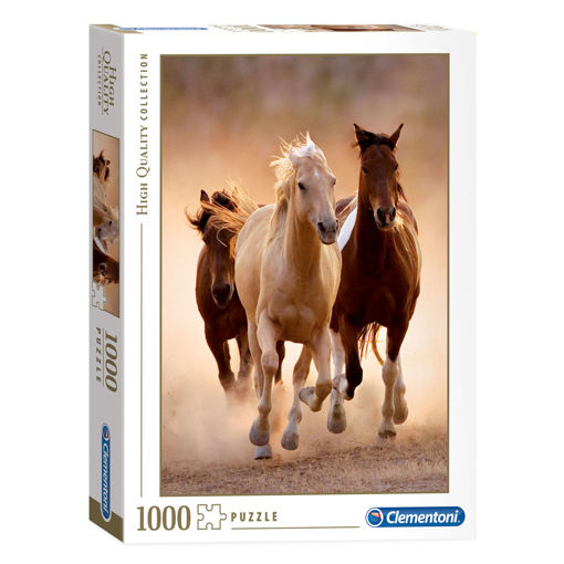 Picture of Clementoni Horses Puzzle 1000pcs
